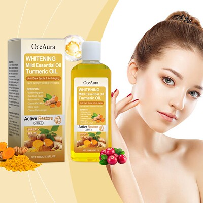 OceAura Turmeric Body Care Oil - Daily skin care for nourish