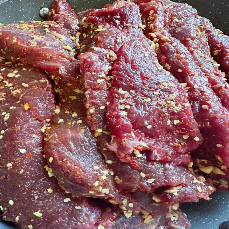 牛肉干生晒香辣牛肉巴江西赣南特产黄牛后腿农家自制腊牛肉开胃菜