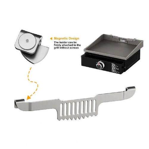 Spatula Rack Corrosion-proof Spatula Caddy Stainless Steel