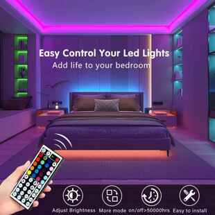 Strip for Control Remote with 5050 RGB Room Lights Led
