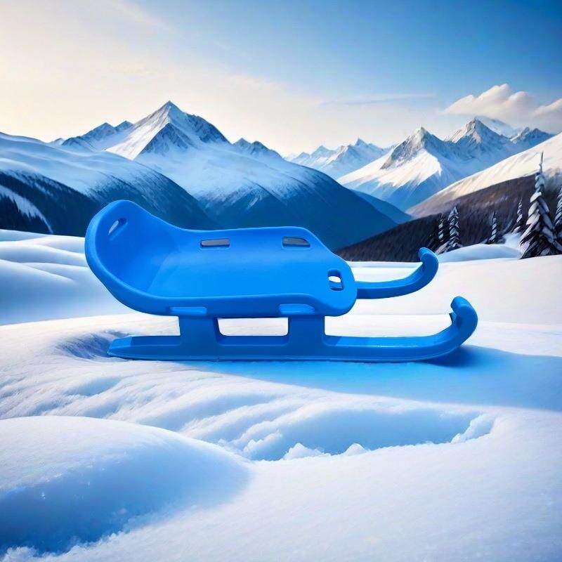 源头厂家上海浩童新款雪橇车 儿童助滑器 冰爬犁 工程塑料 厂家