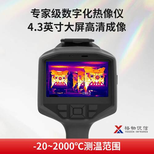 格物优信HA640高分辨率手持式热像仪电力冶金建筑科研测温热成像