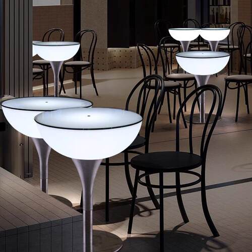 网红餐桌音吧CY-0001咖啡厅桌椅天酒吧高桌脚卡座露休闲茶几台活