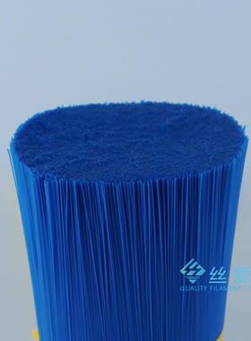 蓝兰色PA66圆形直丝0.3x1220mm尼龙丝高强度人造防静电