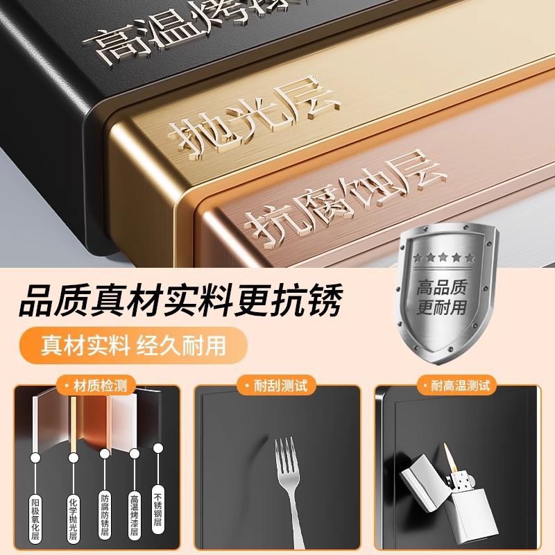 厨房碗柜收纳盒带门防尘碗架台面碗碟收纳架家用碗筷碗盘沥水架子