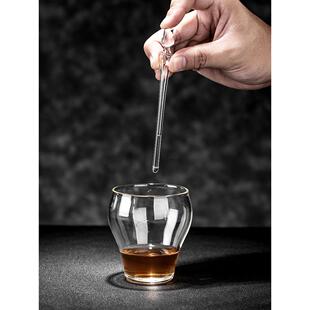 威士忌品酒滴管品鉴威士忌纯饮滴剂管增香玻璃管调酒苦精艾酒滴管