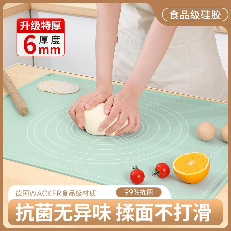 家用加厚硅胶揉面垫家用硅胶垫擀面垫和面垫烘焙工具多功能垫子
