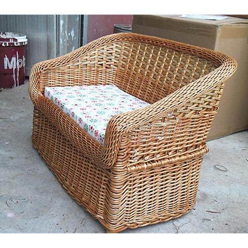 A9L藤编柳编藤沙发椅子阳台卧室休闲双人单人三人小户型