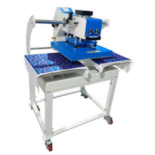 热转印机 成衣印花机 STC厂家供应上滑式 气动双工位烫画机