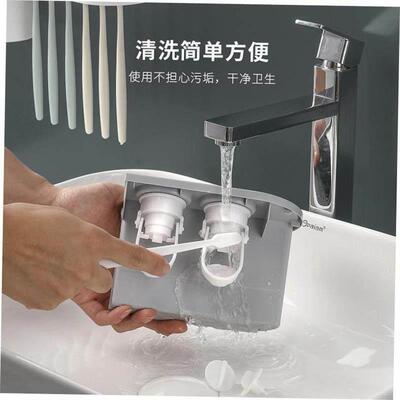 bathroom holder shelf rack shower caddy set toothbrush wall