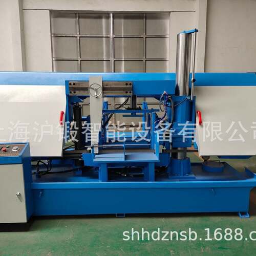 工厂直供卧式带锯床G Z 4265双立柱数控带锯床P LC控制