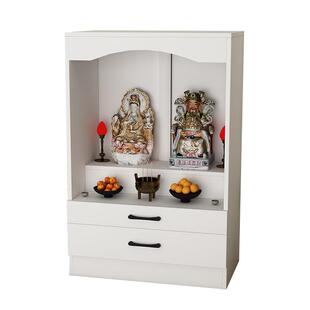 家用神龛财神爷供奉桌佛柜小供桌观音菩萨香案佛台新中式立柜佛龛