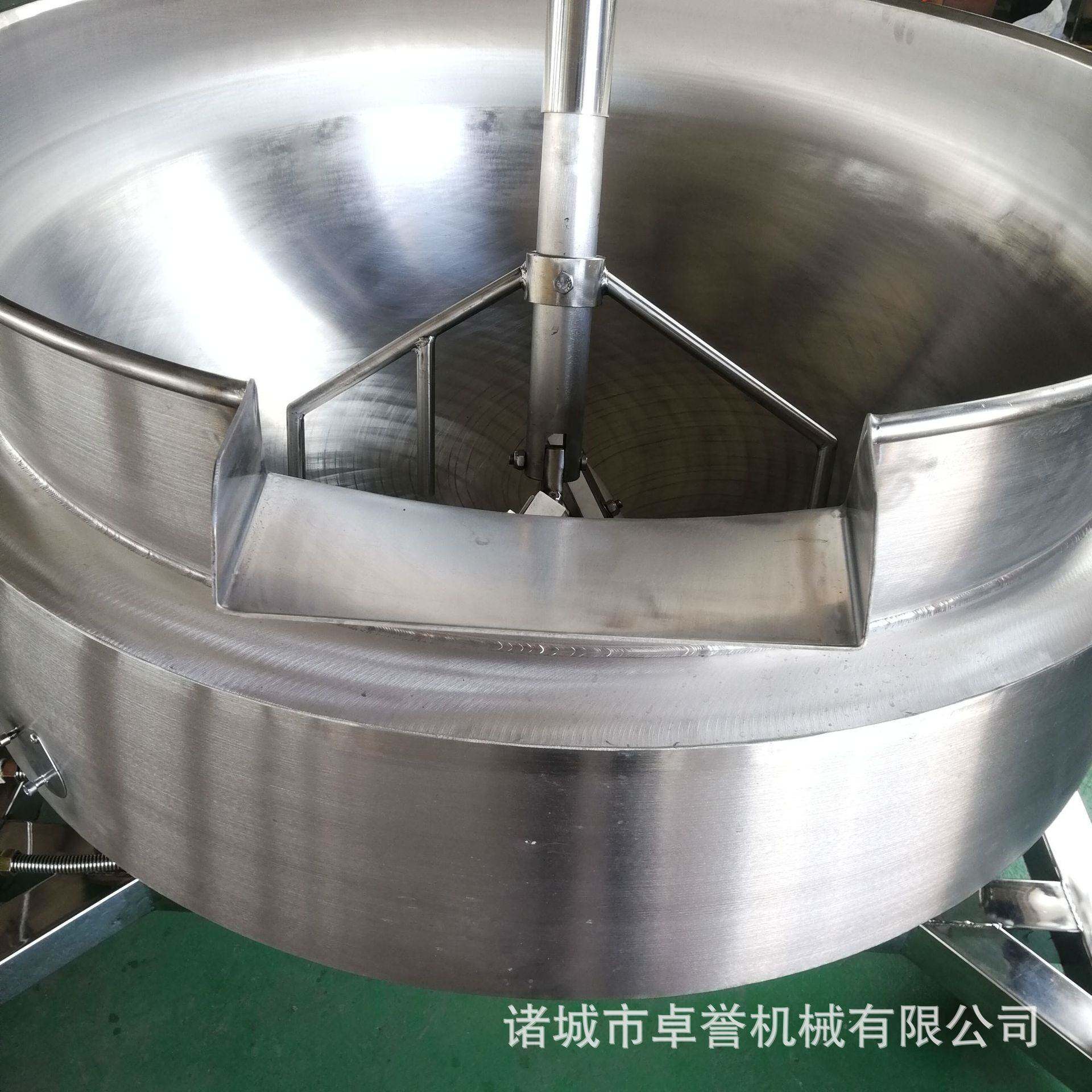 虾米蘑菇辣椒酱行星搅拌炒锅四爪六爪火锅底料大中小型炒料机器