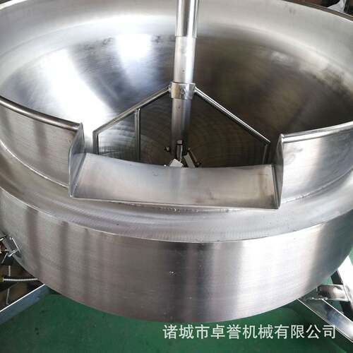 虾米蘑菇辣椒酱行星搅拌炒锅四爪六爪火锅底料大中小型炒料机器