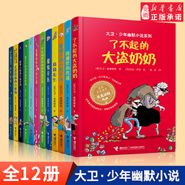 大卫少年幽默小说系列全套12册了不起的大盗奶奶，大卫威廉姆斯世界外国，经典儿童文学青少年校园小说小学生课外阅读励志成长书籍