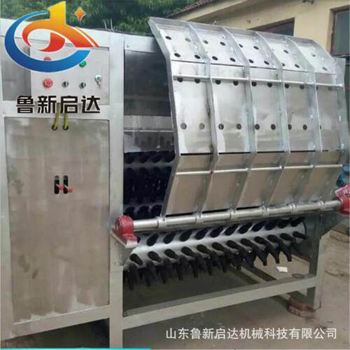 宰羊机器羊脱毛机打毛机六辊小型羊屠宰设备线不伤皮毛