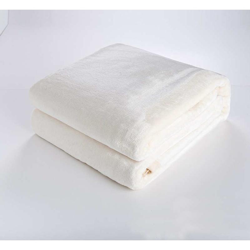 办公室午睡图厂家直销法兰绒毯定制来样来盖空调双面毛毯定制毯毯