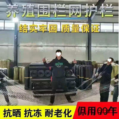 养鸡塑料网格围栏网拦鸡网家用养殖网防护网围栏栅栏户外菜园土工