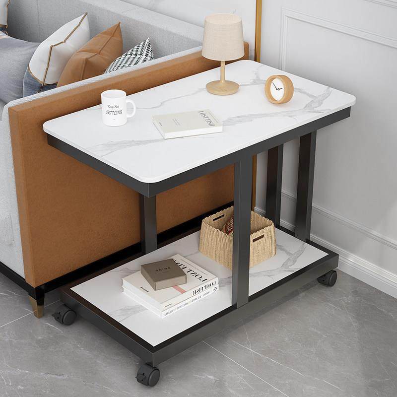 岩板沙发边柜侧边柜可移动小茶几带轮夹缝扶手茶桌小边几简约边桌,住宅家具,角几/边几,淘宝优惠券,粉丝福利购,淘宝优惠卷