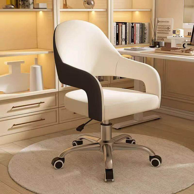 2025新款舒适电脑椅小巧小型学生卧室家用化妆宿舍桌椅子旋转椅子