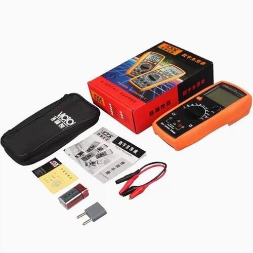 胜利电子元件电容大量程测量表手持LCR数字电桥VC6013电容测试表