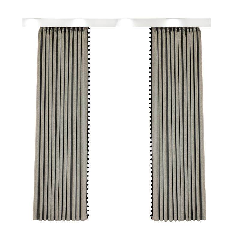 法式复古 高精密提花唐顿庄园遮光窗帘 家居卧室美式客厅遮光窗帘