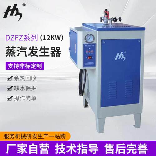 12KW电加热蒸汽发生器馒头酿酒豆浆蒸煮浮球型蒸汽发生器