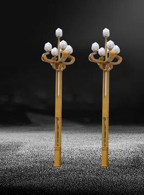 景观灯柱厂家户外道公园林广街别墅庭le场d院造型方IWQ形景观灯柱