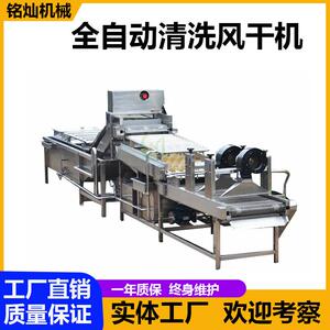 麦子全自动清洗机药材蔬菜泥土清洗设备气泡果蔬清洗机