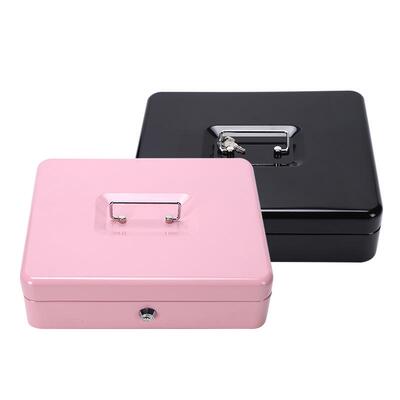 供钥匙款金属收银箱票夹钱箱家商场超市厂应便利店收RPV银箱