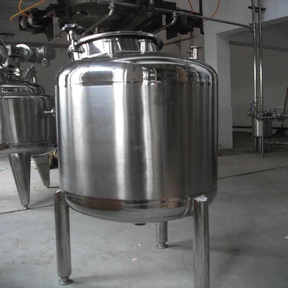 300L食品化工医药厂家加工制作不锈钢储罐立式卫生级保温罐