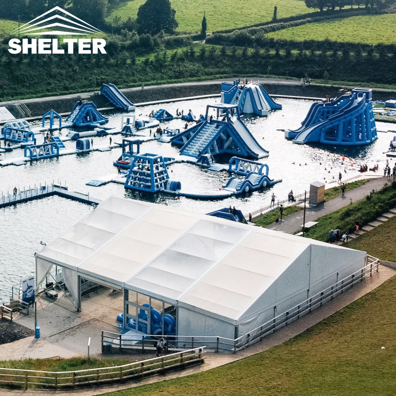 外大遮阳大防雨人字顶棚展览人字顶篷帐篷铝合户金篷房装配式型建