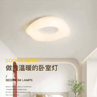 书房温馨led灯具简约欧式 道装 饰灯卧室吸顶灯家用格网红过风时尚