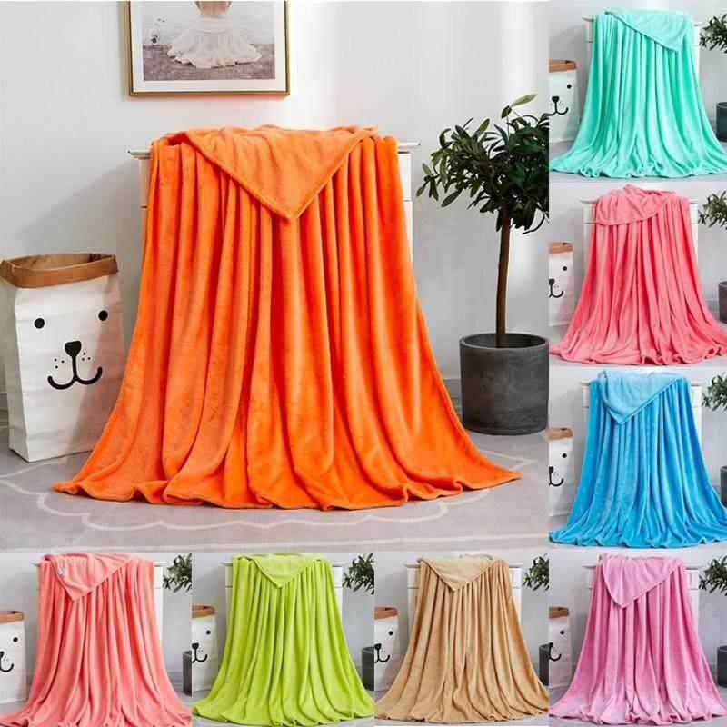 45 Hot Home textile flannel weighted Blanket super warm soft