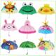 Dual Umbrella purpose Sunny Long New Cartoon Kids