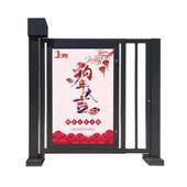 智能门禁小区屏人脸通道推电动人行平广告识别大小门门禁系统门