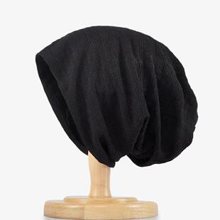 化疗后女士帽春戴帽子假发中老年的术后空调帽遮白发头巾光头帽