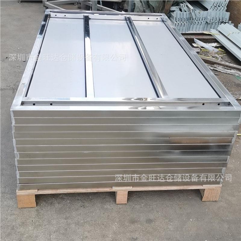 加厚升级不锈钢作厨房工仓库打包操作台台三层430超净不锈钢桌子