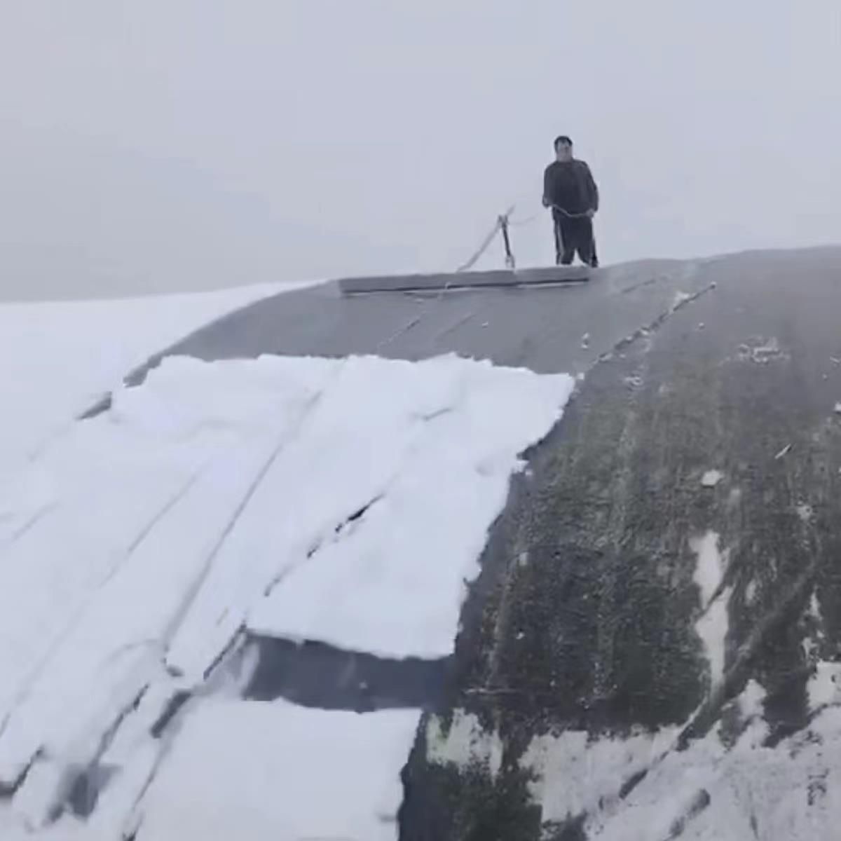 大棚智能推雪器大棚专用除雪神器刮雪铲雪扒雪农用大棚推除雪工具