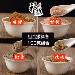 孜然烧烤调料新炸鸡椒盐甘梅子粉鸡排桥头排骨商用黄金辣椒粉撒料