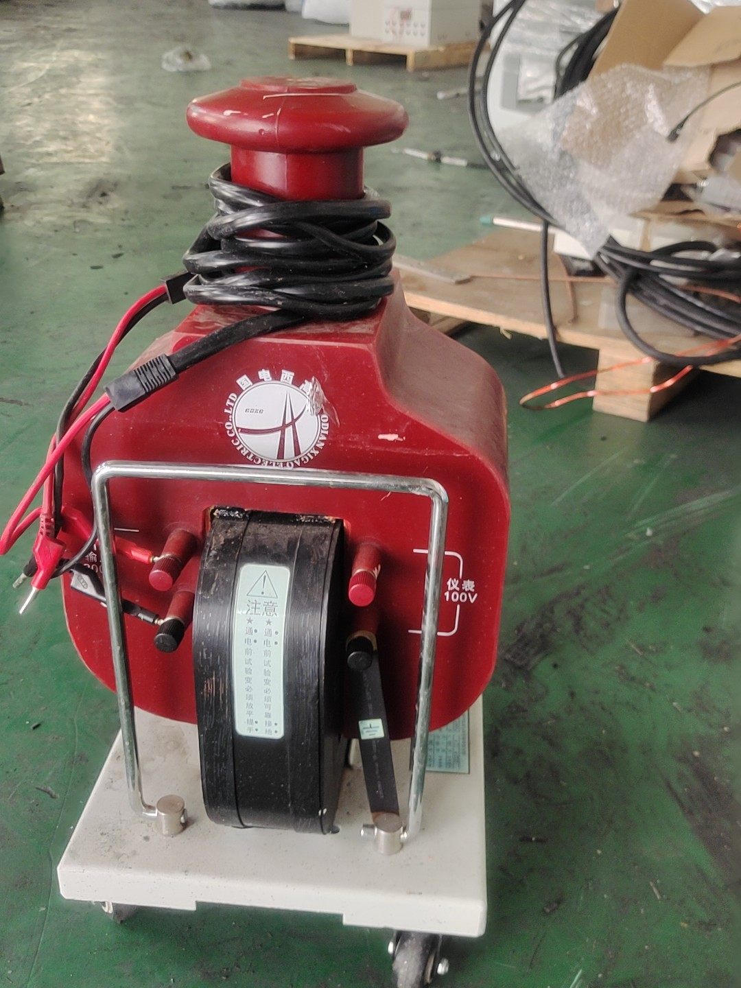 武汉国电西高干式试验变压器GTB-10/50，输入电压AC2