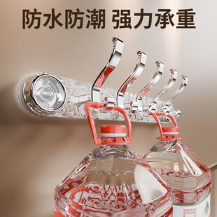 真空吸盘直排挂钩卫生间衣帽间壁挂免打孔门后承重收纳挂墙壁挂式