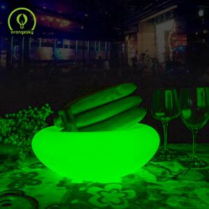 led发光果盘创意装饰灯多彩夜店酒吧餐厅酒店大堂防水防尘氛围灯