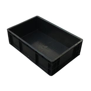 4616 防静电 塑料 周转箱600*400*170可配盖 电子零件用胶箱