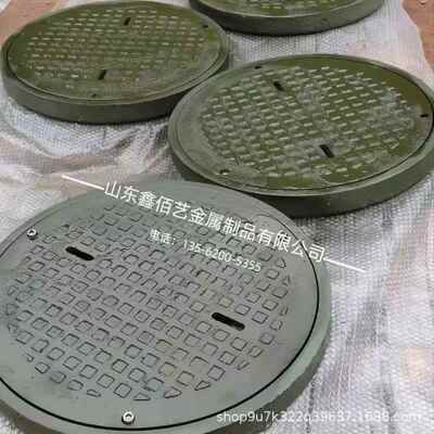 铸钢井盖D500屏蔽铸钢井盖D600铸钢密闭井盖隧道码头用 黑色绿色