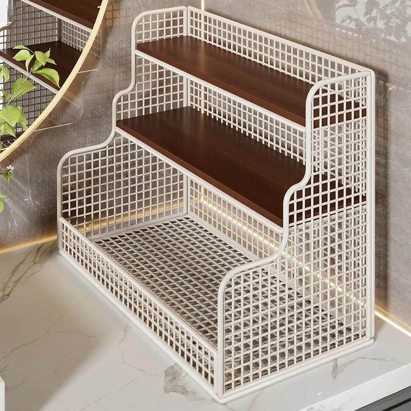 卫生间化妆品置物架洗漱台洗漱用品收纳架梳妆台多层护肤品放置架