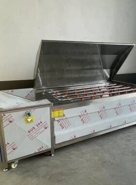 毛辊清洗机 毛辊刷洗去皮机 土豆红萝卜不锈钢毛刷去皮加工清洗机