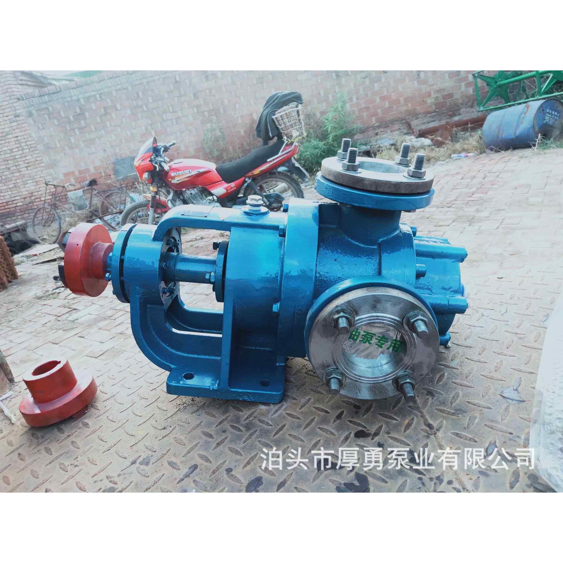 高粘度输送转子泵 不锈钢粘稠液体泵 高粘度沥青齿轮泵
