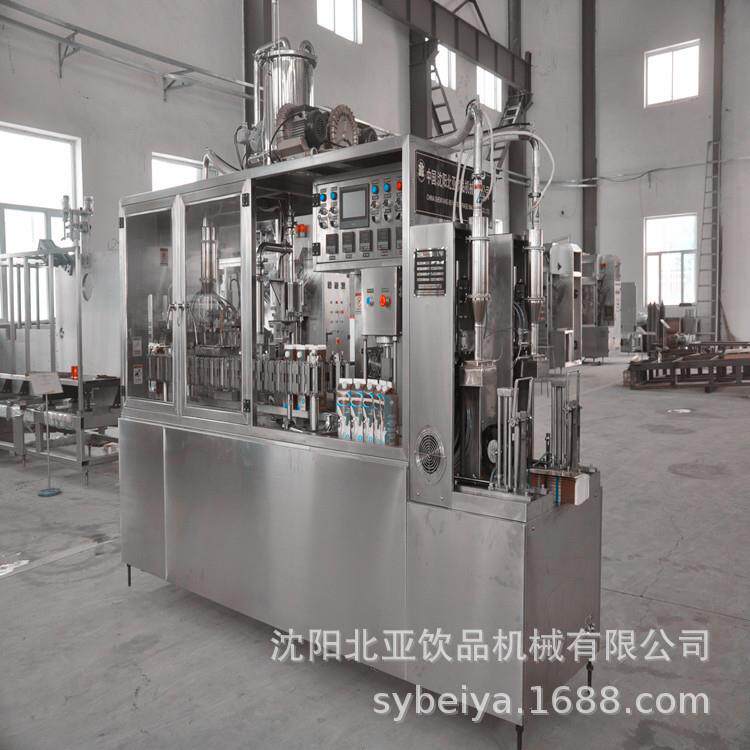 半自动奶油牛奶酸奶屋顶型纸盒包装机,厂家直销,设备定制