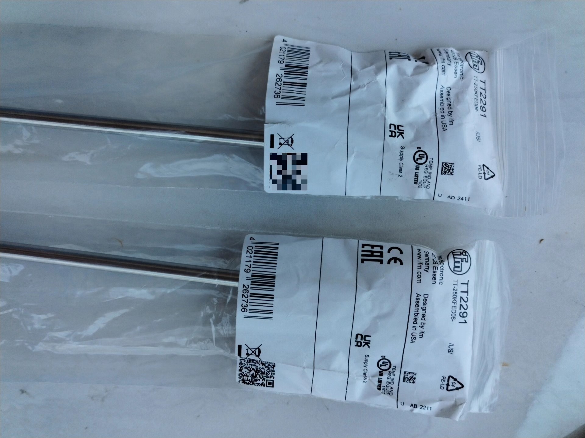 易福门传感器TT2291，全新原装正品，实物如图，单价350